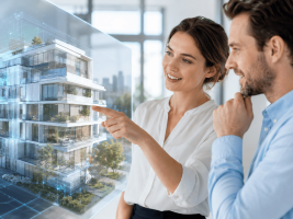 Digitales 3D Modell im Team